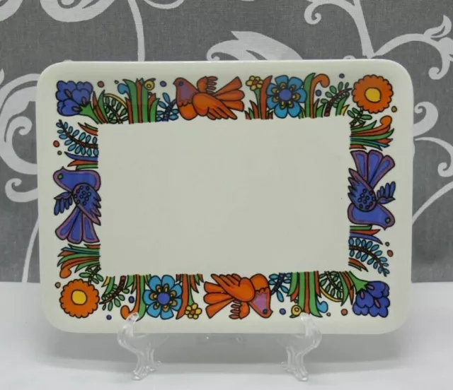 True Vintage Villeroy & Boch Luxembourg Butter Plate Acapulco 1970er - 1990er