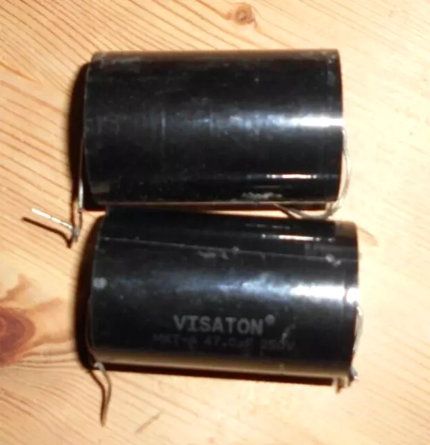 2x VISATON MKT-A - 47 µF 250V