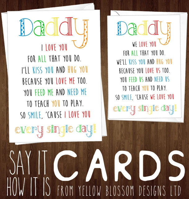 ENGZHI Grandpa Gifts Grandfather Birthday Card - I Love You...
