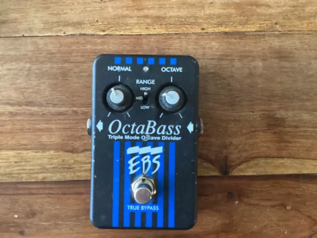 EBS OctaBass Triple Mode Octave Divider Analog