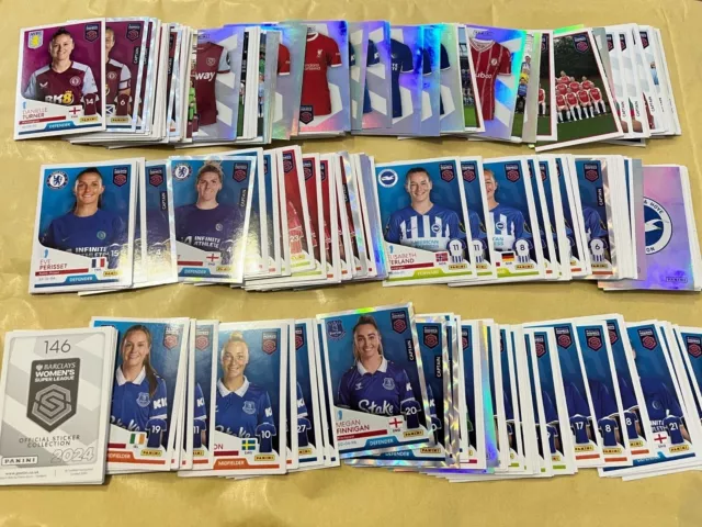 Panini Barclays Women’s Super League 2024 Stickers WSL BUY 4 GET 10 FREE