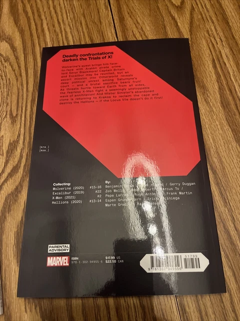 Trials of X TPB lot Volume 1 2 3 Vol X-Men Marvel Trial Magneto 6