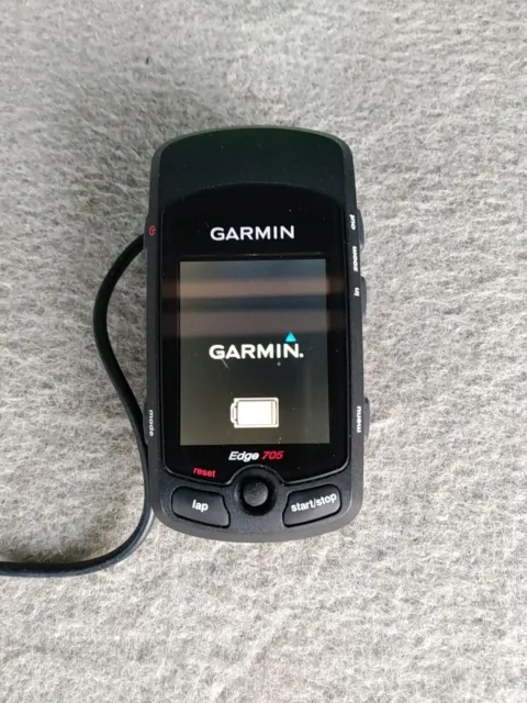 Garmin Edge 705 GPS Cycling Computer Speed/Cadence Sensor GSC Battery Bad.