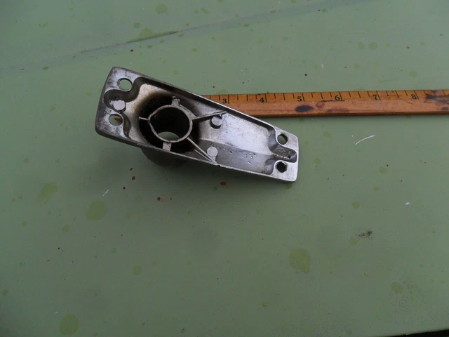 Old Boat Flag Pole Staff Holder / Light Mount Bracket ?? Nautical Marine Part 3