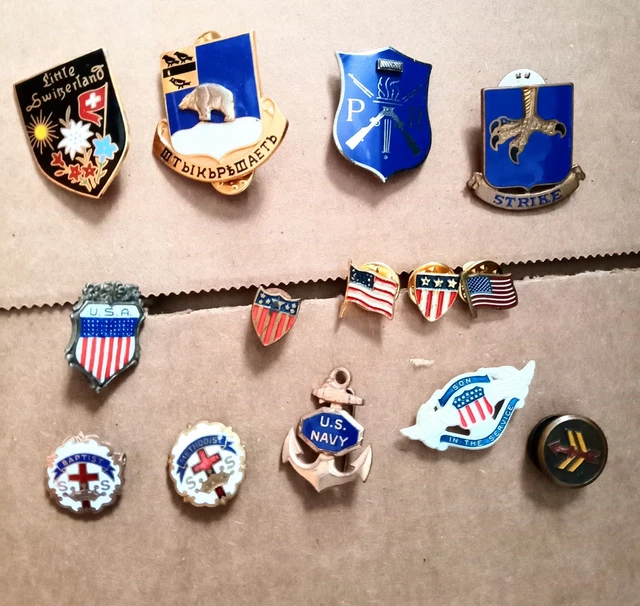 Pins, United States, Original Period Items, WW II (1939-45