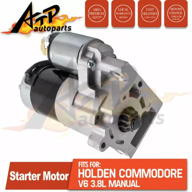 Starter Motor For Holden Commodore Calais V6 VN VP VR VS VT VY MANUAL TRANS 3.8L