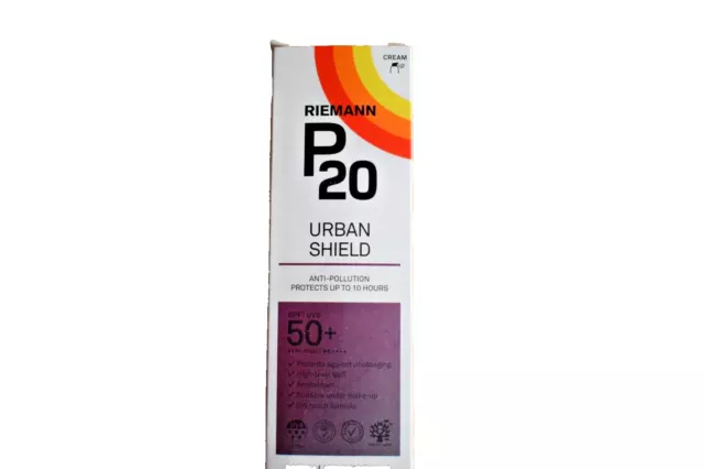 Riemann P20 Urban Shield Gesichtscreme LSF50+ 50g - NEU