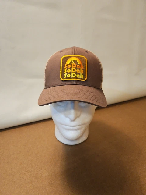 South Dakota Trucker Hat Retro Trucker Snapback Cap  SoDak Camping OSFM