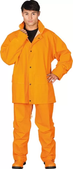 Profi Regenschutzkleidung aus Polyurethan Regenjacke Regenhose Regenanzug 3