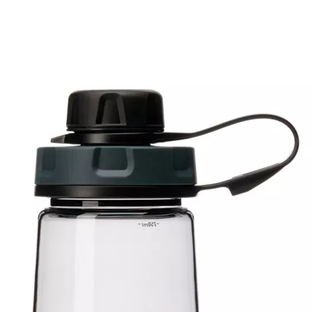 Humangear capCap+ 2-in-1-Verschluss für Nalgene Trinkflasche Black