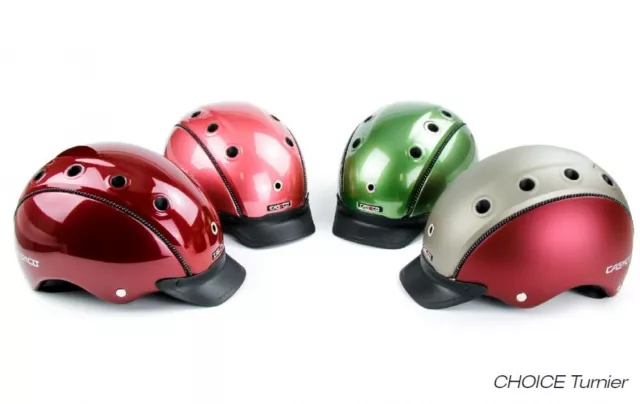 Kinder Reithelm Fahrradhelm Skihelm Choice Turnier Casco Farbauswahl 52-56 cm