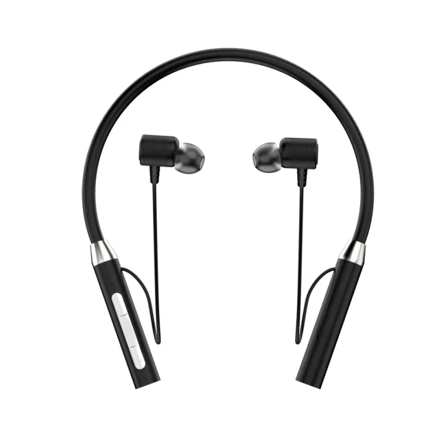 Wireless Bluetooth Headphones Super Bass Neckband Stereo Earphones Headsets Mic