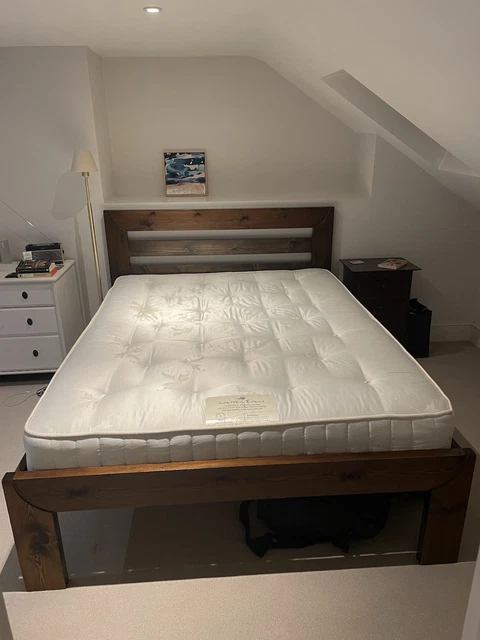 BED FRAME MATTRESS Storage Bedside Table Bundle - Collection Only (E5 ...