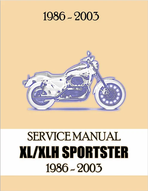 Harley Davidson Sportster 1986 2003 - Repair Service Manual 637pag -ENG