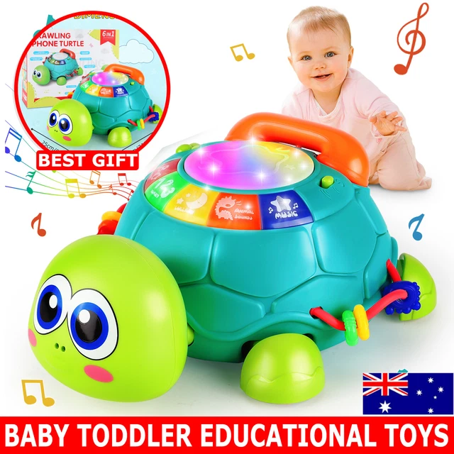 Music Crawling Electric Baby Toy Kids Toddler Interactive Toys LED Light Up 9in1