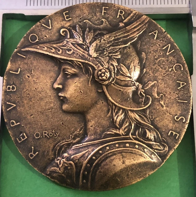 MÉDAILLE EN BRONZE PAR ROTY MEDAL DIAMÈTRE 51 mm