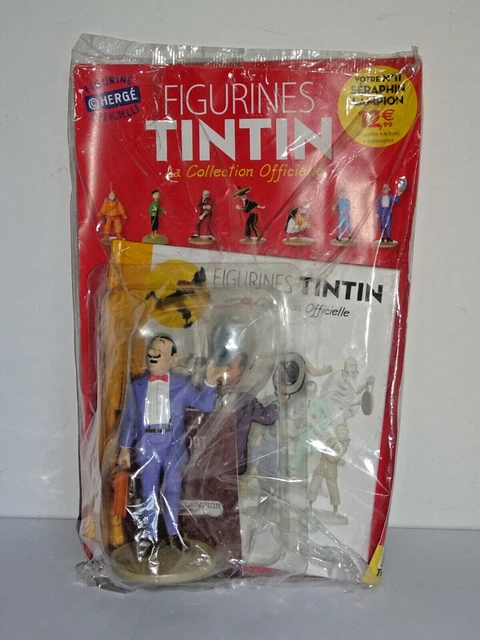 FIGURINE TINTIN COLLECTION Officielle N° 11 SÉRAPHIN LAMPION A LA FIGURINE TINTIN COLLECTION Officielle N° 11 SÉRAPHIN LAMPION A LA