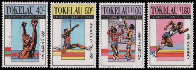 Tokelau 1992 - Mi-Nr. 184-187 ** - MNH - Olympia Barcelona