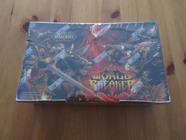 World of Warcraft - WoW TCG Worldbreaker 1 Display / 24 Booster deutsch