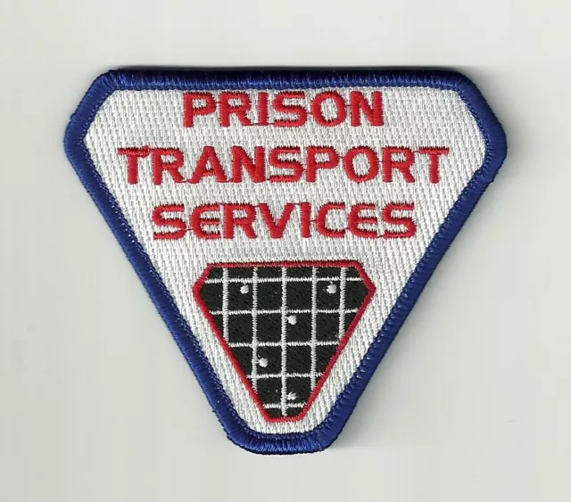 Two Prison Transport Services Embroidered Battlestar Galactica Patches / 40% Off