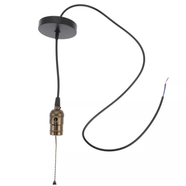 Reißverschlussschalter Plastik Lampenfassung Steckdosenadapter