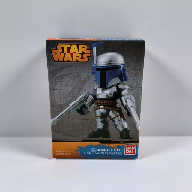 Star Wars Bandai Converge 07 Jango Fett Japan Import 2015 Candy Toy NEW Sealed