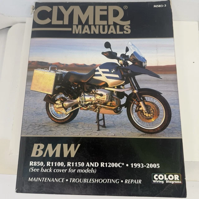 BMW R850, R1100, R1150 AND R1200C, 1993-2004 (CLYMER By Ed Scott
