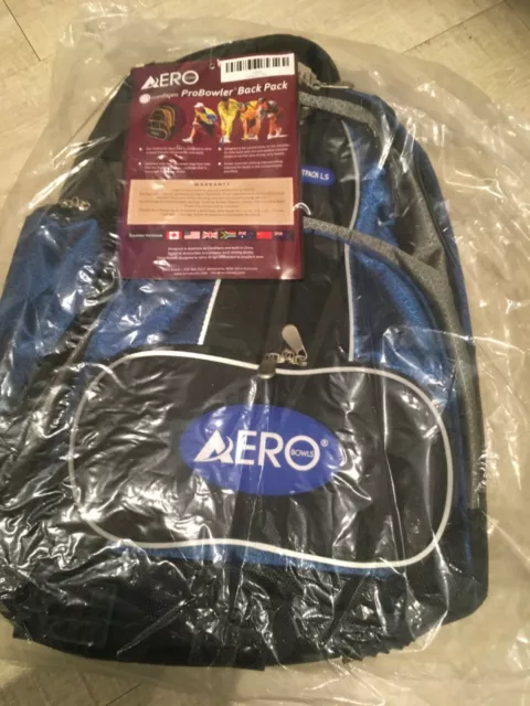 Aero Bowls Pro Bowler Comfitpro Back Pack Bag - Brand New  & Sealed