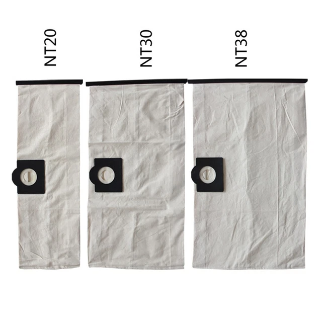 Sac à Poussière Lavable Pour Aspirateur NT20 NT30 NT38 NT48/1 NT65/2 NT72/2 - Haute Filtration, Tissu Résistant - 4