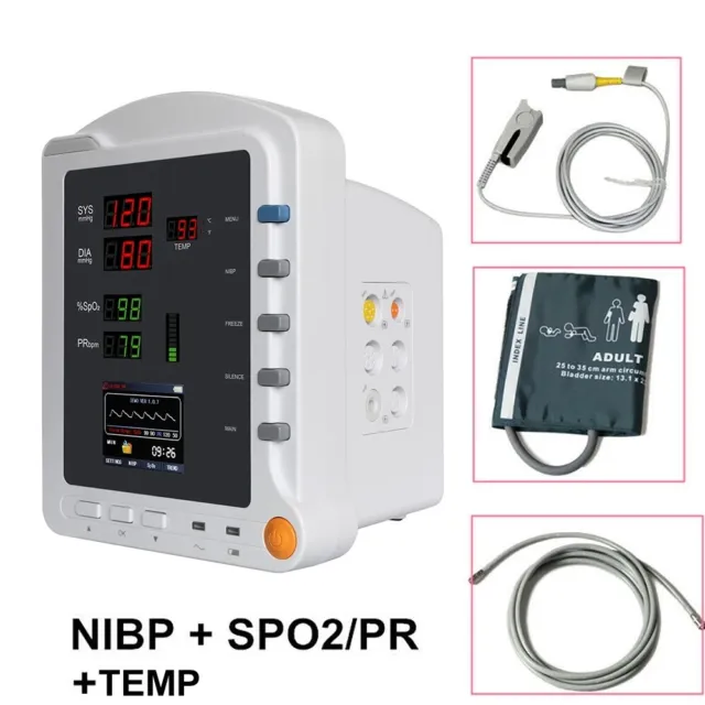 CMS5100 CONTEC Patientenmonitor Vital Signs Monitor Multi-Parameter SPO2,NIBP,PR