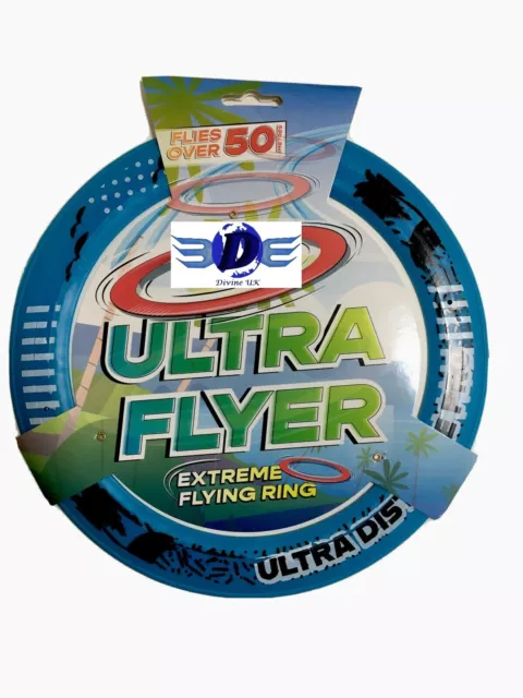 flying Ring flyer Rubber Frisbee Outdoor Toy Camping Kids Beach Holiday
