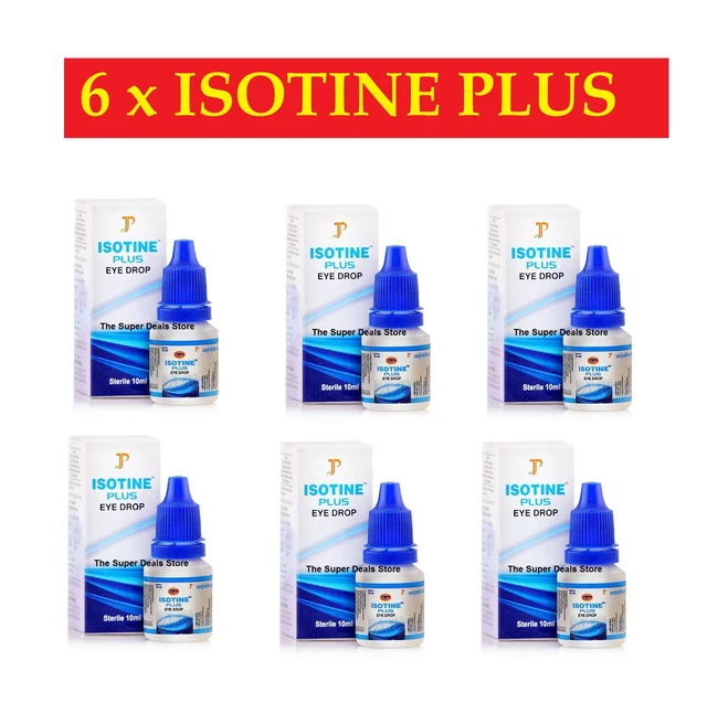 6 X ISOTINE PLUS 10 ml Collyre MEILLEUR TRAITEMENT DE LA CATARACTE — free download