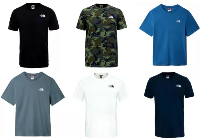 The North Face TNF Mens Cotton T-Shirts Short Sleeve Crew Neck Shirt