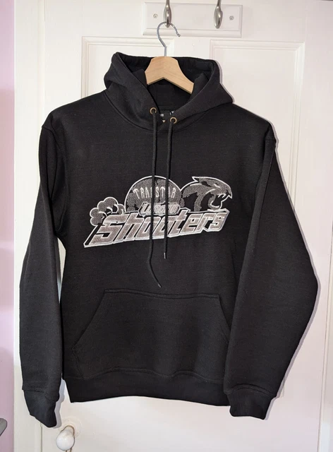 TRAPSTAR HOODIE MENS Black London Shooters Graphic Print Size Medium Cotton 24.99 PicClick UK