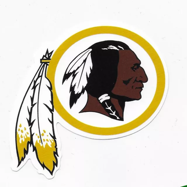 Washington Redskins Aufkleber / Sticker, NFL American Football, 8 x 7 cm, Neu