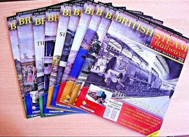 DeAgostini British Steam Railways Magazines - Please Choose From Drop Down Menu