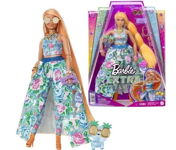 Barbie Extra Fancy Doll - Floral 2pc Gown