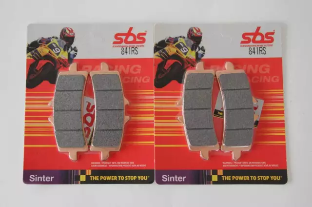 SBS 841 RS Bremsbeläge Racing Sinter Honda CBR 1000 SP 14- vorn brake pads front