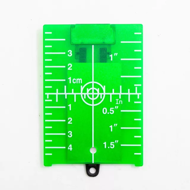 Laser Level Target Card Beam Distance Plate Magnetic Leveling Board Tool .Q1