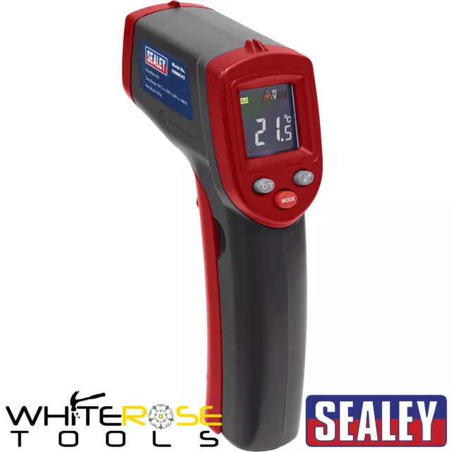 Sealey Infrarot Laser Digital Thermometer 12:1 Motorfehler Auto Van