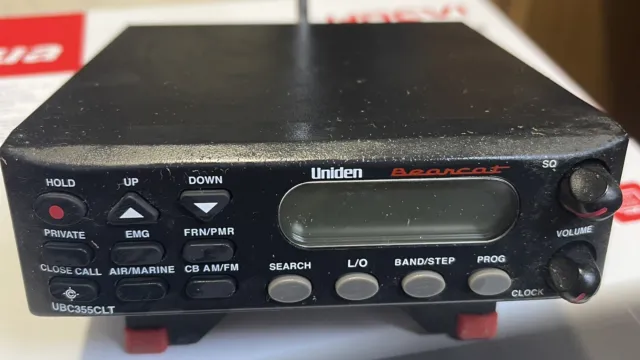 Uniden Bearcat UBC355CLT Mobile, Home Base Radio Scanner 25-960MHz with Gaps