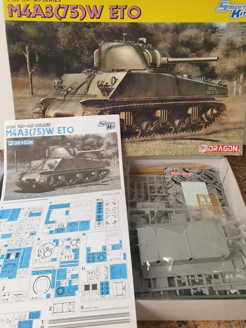 Italeri 96440 : Maquette tank US WWII Sherman M4A3 Wet 1/35