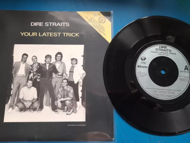 DIRE STRAITS☆ Your Latest Trick☆"7" VINYL☆FREEPOST☆