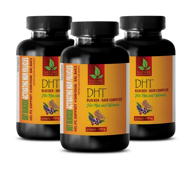 VITAMINS HAIR GROWTH support DHT BLOCKER HAIR FORMULA pumpkin seed