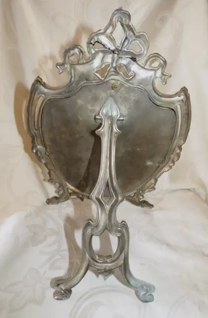 Ancien Miroir Psyché de Courtoisie Style Louis XV - XVI Epoque Napoléon III 19 e 2