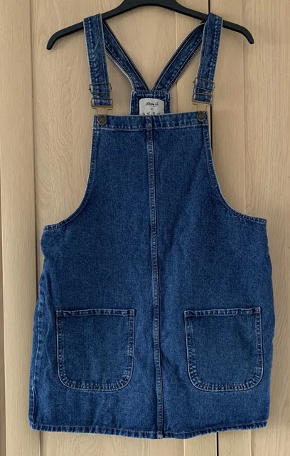 Denim pinafore dress primark sale