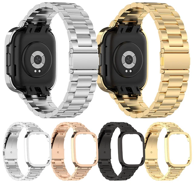 PER OROLOGIO REDMI 3 Mi Watch Lite 3 Cinturino in Acciaio Inox