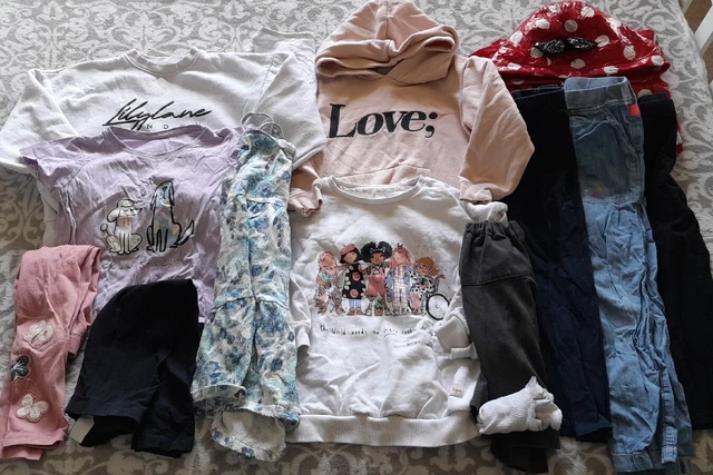 Bundle Of Girls Clothes Age 4-5 + 5-6