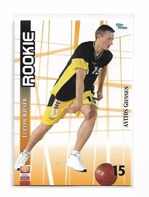 BBL Playercard - 01-02 Rookie - Lucian Kieser - AVITOS Giessen #R 070