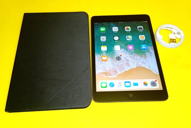 *Lines At The Bottom* Working Apple Ipad Mini 2 A1490 Unlocked 16Gb Wifi + 4G